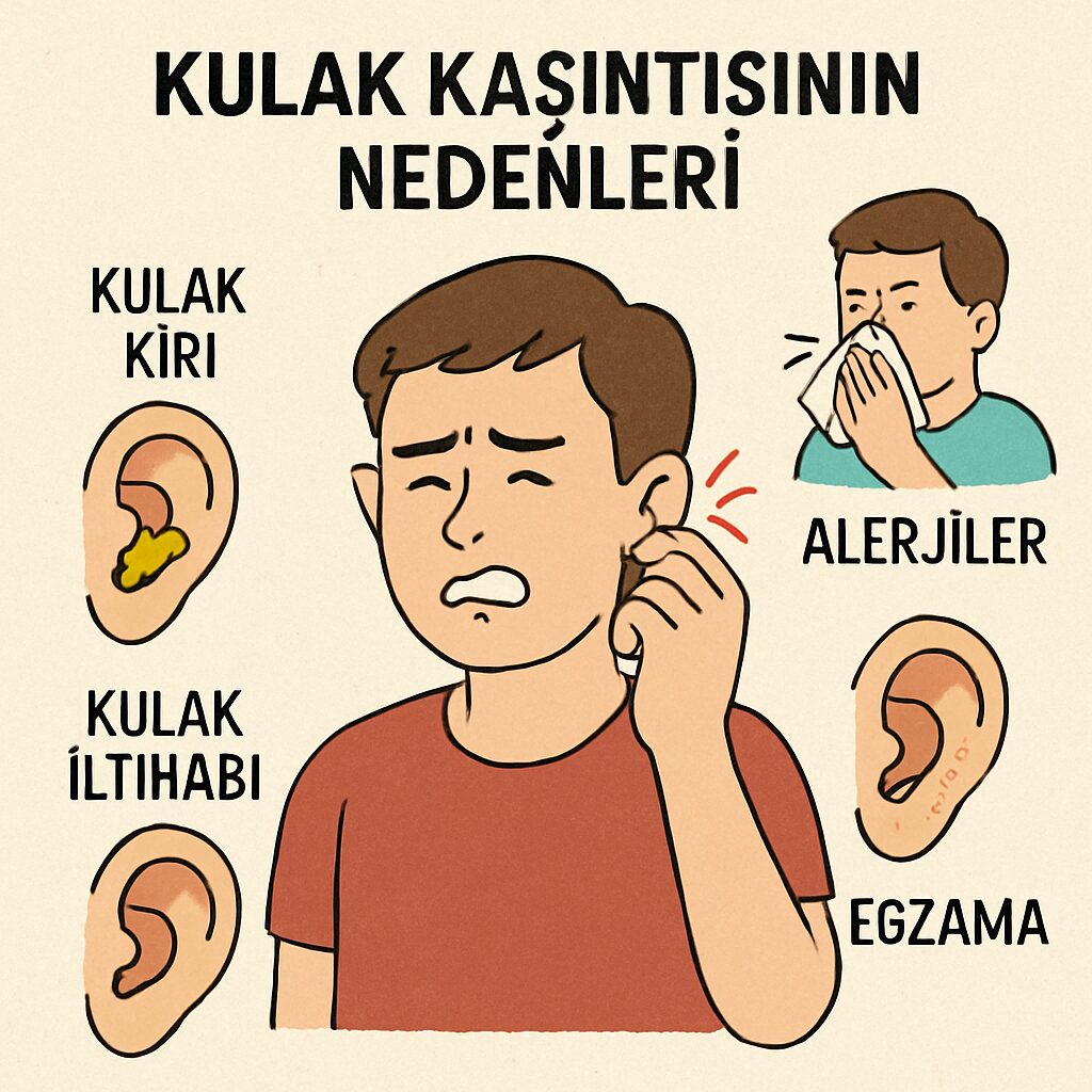 Kulak Kaşıntısı: Belirtiler ve Tedavi Yöntemleri