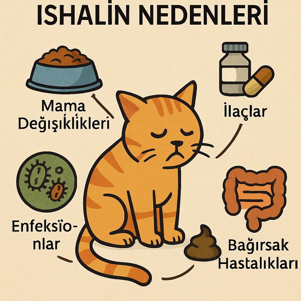 Kedilerde İshalin Nedenleri ve Çözümleri