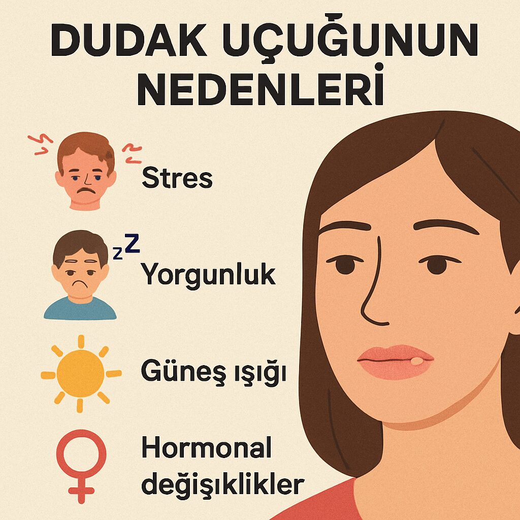Dudak Uçuğu Neden Olur ve Tedavisi